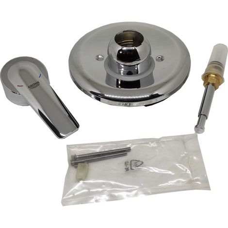Ricambio piastra esterna Eurostyle1 con maniglia e deviatore 19506045 Grohe