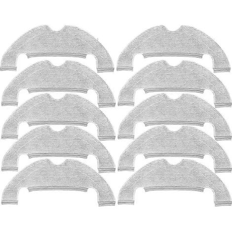Serpillière Cloth pour Robot Aspirateur X10 pour Z10 Pro D10 Plus D10s Wipes Rags Aspirateur Spare (1/5)