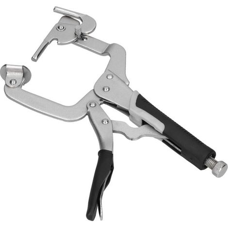 Pinces coudées à verrouillage, pinces à sertir de 25 cm, outils de rivetage et de serrage multifonctions (1/5)