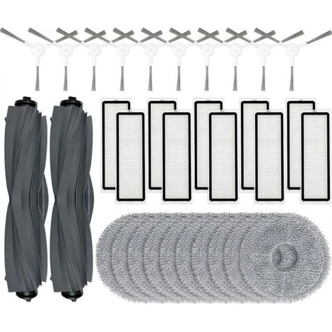 Accessori per aspirapolvere robot Dreame L10 Prime / L10S Pro: spazzola a rullo, spazzola laterale, filtro HEPA, panni per la pulizia (1/4)