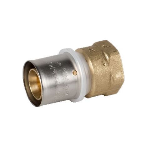 Raccordo diritto femmina ø50/4 x 1"1/2 Pexal Brass - raccordo a pressare VS0130733 (1/2)