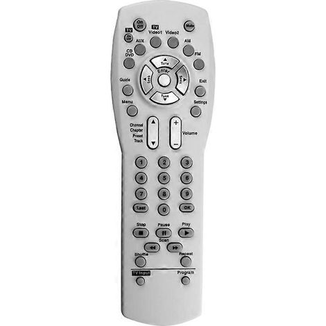Télécommande personnalisée pour système audio, compatible avec les télécommandes TV, DVD et barres de son (321) (1/5)