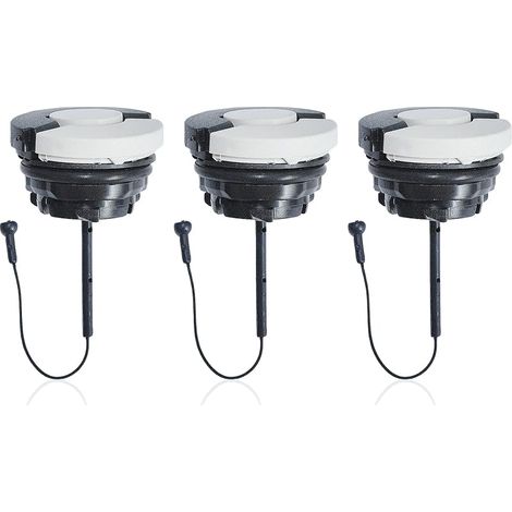 Bouchons de Réservoir d'Essence Pour Stihl MS200 MS171 MS181 MS210 MS230 MS250 MS270 MS280 MS310 MS390 MS391 MS340 MS341 MS361 MS380 MS381 MS460 Tronçonneuse(Réservoir d'Essence 3PCS) (1/5)