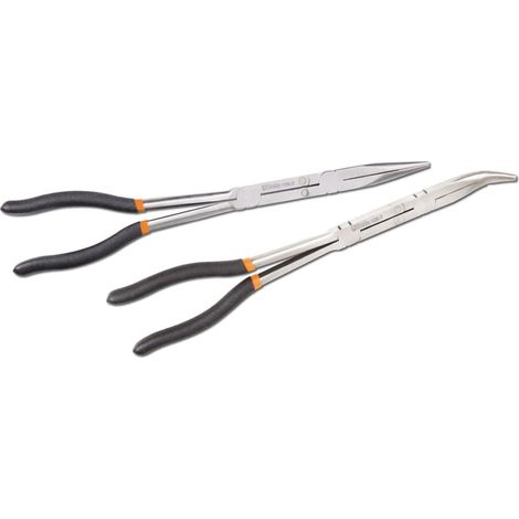 Beta 1009L/DP-S2 Serie di pinze becchi mezzotondi lunghi doppio snodo 2 Pz. (1/5)