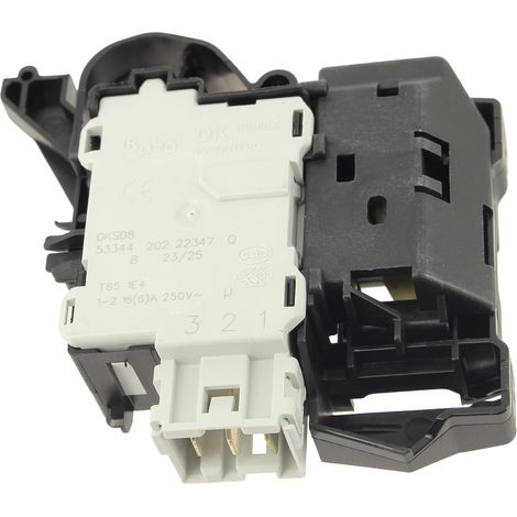 Blocco di sicurezza per oblò lavatrice DKS08 – Compatibile con lavatrici Whirlpool, Indesit e Hotpoint – Codice articolo: 481010885440 (1/5)