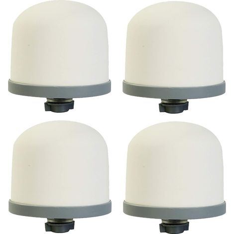 4 ensembles de filtres à eau à dôme en céramique, système de filtration de l'eau 0,150,5 micron Unit é de pré - filtration de l'eau filtre de secours (4pcs) (1/5)