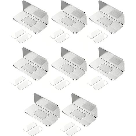 Lot de 8 loquets magnétiques en inox (1/3)