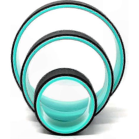 Roue de yoga pour soulager les maux de dos et étirements, équipement de fitness pour posture et renforcement musculaire (1/5)