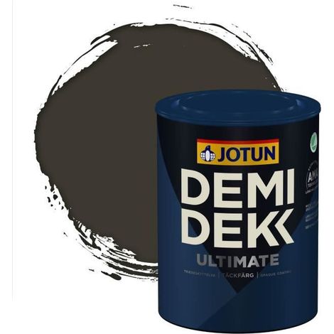 Peinture Bois - DEMI DEKK ULTIMATE - Satinée - RAL 6006 - 0,75L (1/2)