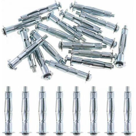 M4 x 38 Metal Toggle Fixings (25 Pack) Plasterboard Cavity Wall Anchors - Zinc Passivated, Corrosion Resistant (38mm Long) (1/4)