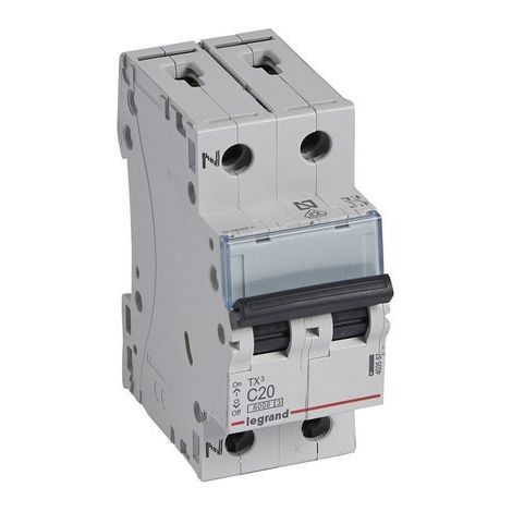 Interruttore automatico TX3 6kA-CP + N 20A