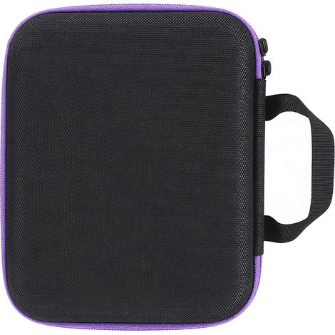 Mallette transporteuse ciseaux électriques sans fil pour outil découpe tissu, organisateur rangement taille-crayon purple side (1/5)