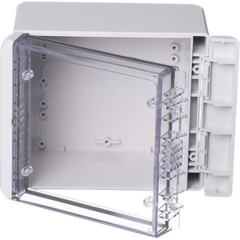 Boîtier d'extérieur Bopla Bocube B 141309 PC-V0-G-7035 96023235 gris clair (RAL 7035) 125 x 151 x 90 (1/3)