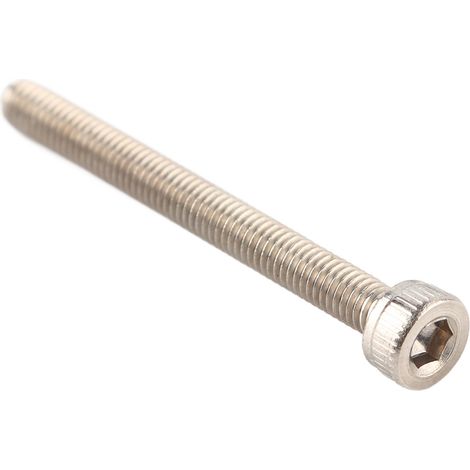 Vis en acier inoxydable 304 à tête hexagonale creuse, boulons métalliques M3 x 30 mm (1/5)