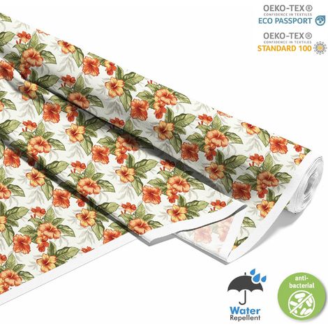 TESSUTI DECORATIVI PER ESTERNI OXFORD - Motivo Fiori I DX5642 (1/5)