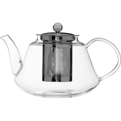 Premier Housewares High Borosilicate Curved Teapot � 1200ml (1/5)