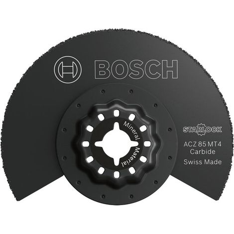 Bosch Lame de scie segmentée ACZ 85 MT4 pour matériaux minéraux, Starlock, 85 mm, 10 pièces 10 pièces (1/5)
