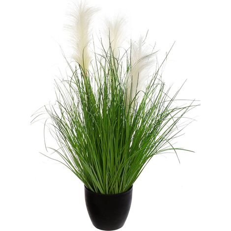 Césped artificial en maceta - H70 cm - Atmosphera créateur d'intérieur