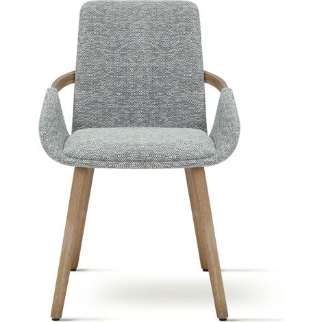 Sedia Imbottita Faggio grigio 1 Stück montato parzialmente POLSTERSTÜHLE 01 (1/4)
