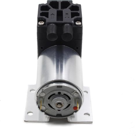 Pompes à vide miniatures DC 12 V 5 l/minutes haute efficacité pour laboratoire, aéromodélisme, élevage, utilisation d'aspiration à haute efficacité (1/4)