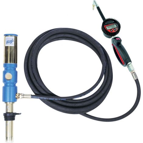 ENSEMBLE PNEUMATIQUE HUILE 3/1 FIXE POUR FÛT 200L PISTOLET DIGITAL - Algi