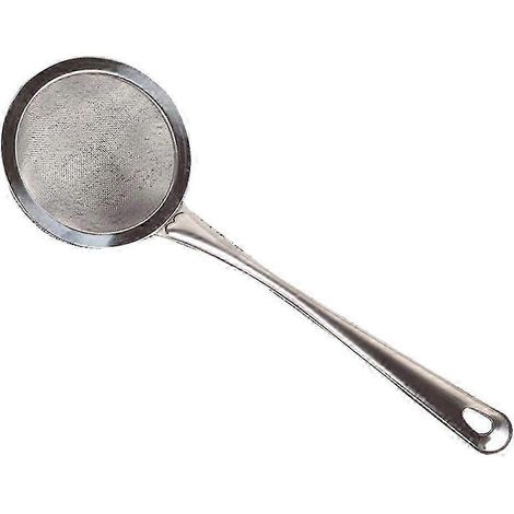 Passoire plate à mailles fines en acier inoxydable, tamis, outil pour farine-11cm (1/5)