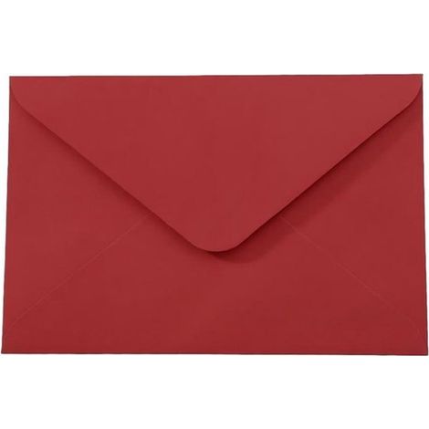 Confezione da 50 buste con patta appuntita. Design semplice e compatto per varie occasioni, biglietti, foto, inviti, (1/5)