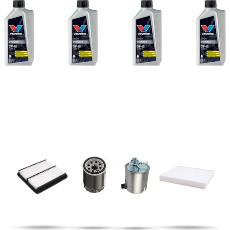 Kit tagliando 4 FILTRI e 4L OLIO compatibile con Suzuki Jimny I 1.5 DDIS 63kw dal 2005 (1/5)