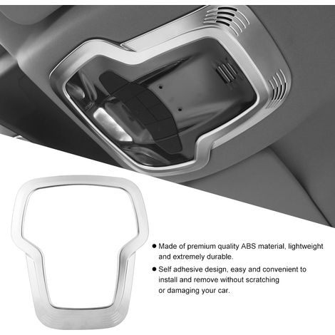 Plafonnier avant de lecture avec cadre chromé mat et garniture pour Alfa Romeo Giulia 2017, éclairage intérieur LED, kit de montage inclus (1/5)