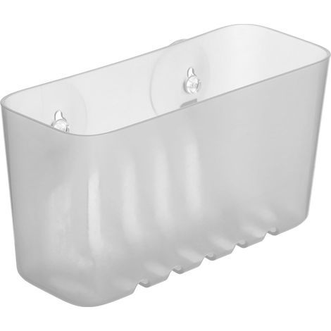 Bathroom Shelf, No Drilling Required, Polypropylene, 20x8.5x11 cm, Supports 1.5 kg, For Shower (1/2)