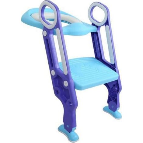 Siège de toilette pliant pour bébé enfants Bleu CORNEOMETRE