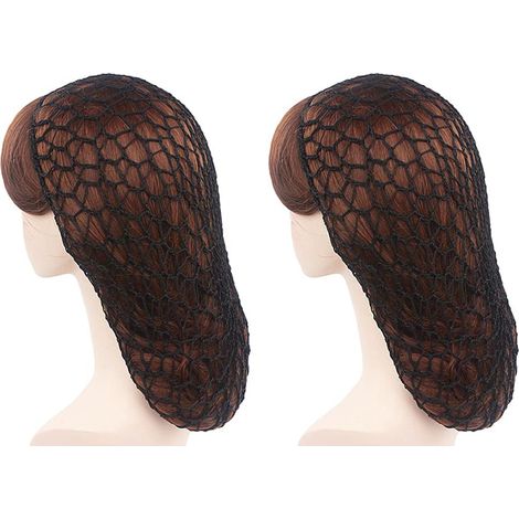 Lot de 2 filets à cheveux en cochet, domi Cochet Filet à cheveux (1/4)