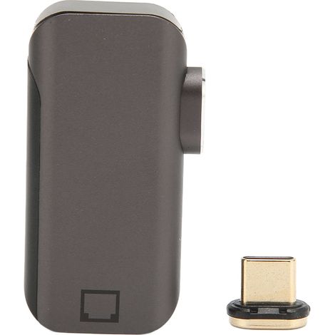 Adaptateur Magnétique RJ45 vers Type C 24 Broches, Compatible avec Smartphones et Ordinateurs Portables (1/5)