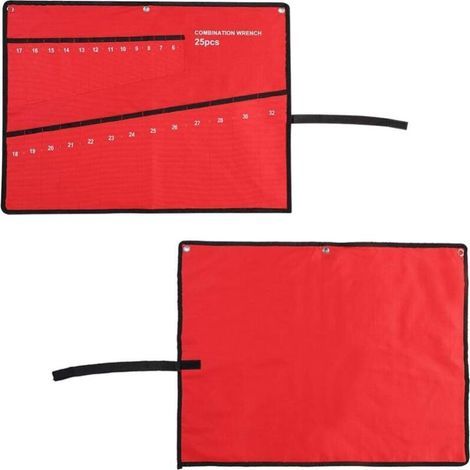 Aufrollbare Werkzeugtasche für Schraubenschlüssel (1/3)