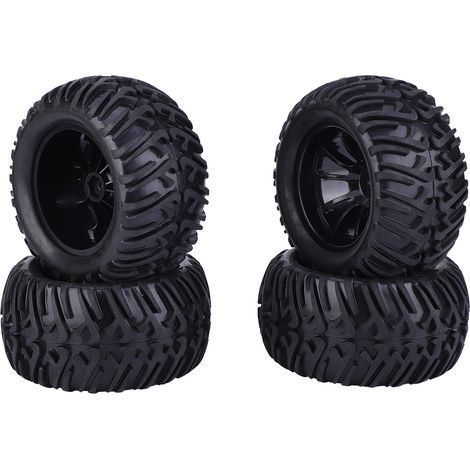 Pneu de rechange Y Type 125mm pour voiture télécommandée 1/10, accessoire RC noir (1/5)
