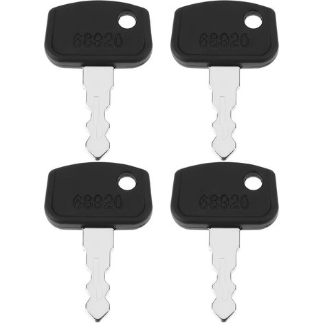 Lot de 4 Clé de Contact pour Tondeuse à Gazon PL501-68920 Compatible avec B26 BX24 BX25 BX1850 (1/5)