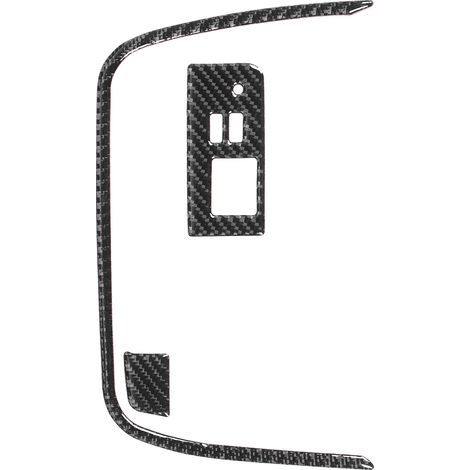 3-teiliges Set Mittelkonsolen-Aufbewahrungsbox-Rahmenpanel-Ladegerät-Carbon-Abdeckung, kompatibel mit Mazda MX-5/Roadster ND 2016-2020 (1/5)
