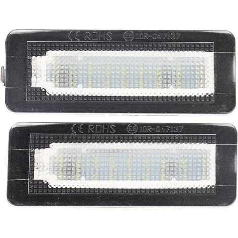 LED-Kennzeichenbeleuchtung, Smart Light 450 Kennzeichenbeleuchtung LED-Leuchten 451 Paar Kennzeichenbeleuchtungen.