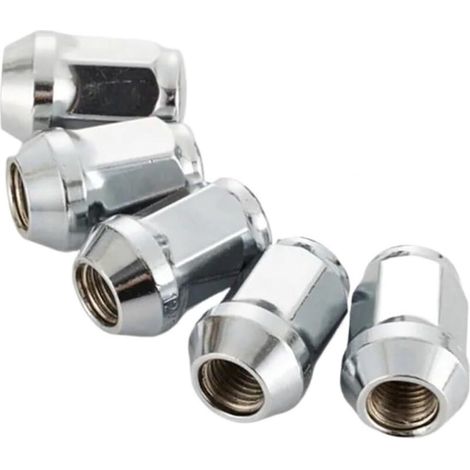 Écrous de voiture Roue Écrou De Roue De Voiture Écrou De Boulon De Moyeu De Roue De Voiture 5pcs(Hex 19mm,M12x1.5) (1/2)
