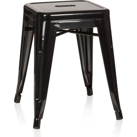 Hocker VANTAGGIO metallic schwarz hjh OFFICE