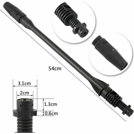 Karcher K1 K2 K3 K4 K5 K6 K7 buse de pistolet de pulverisation pour lave auto haute pression orange gris (1/3)