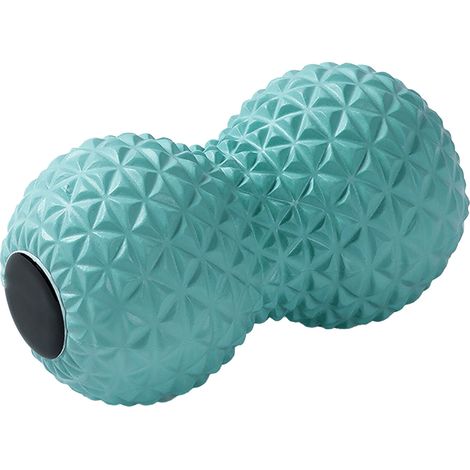 Balle de massage double en EVA souple - Compacte et portable pour la relaxation musculaire à domicile - Vert (1/5)