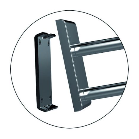 Normbau Inox Care Wandstützgriff vario einhängbar, L:850