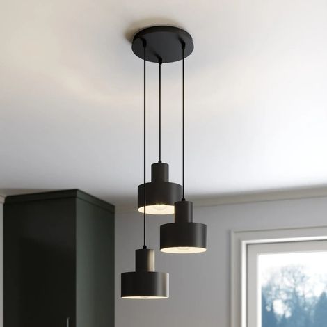 [GEBRAUCHT] B-Ware Sigma Lighting Hängeleuchte Rif Hängeleuchte Lampe Led Rondell Dreiflammig E27