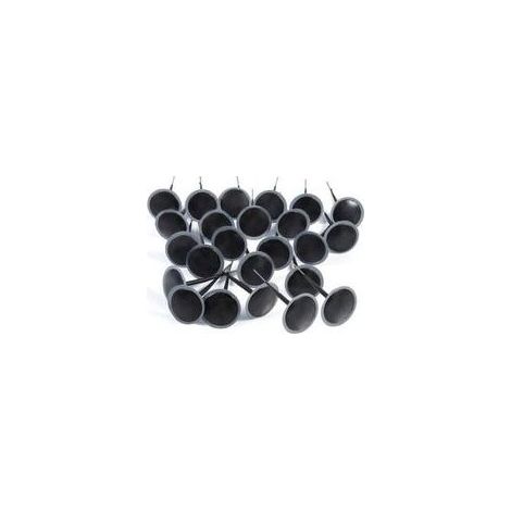 24pcs réparation de crevaison de pneu tubeless automatique filaire patch de prise de champignon de 4,5 mm (1/5)