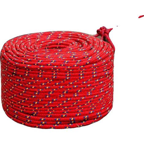 Fil de jardin, polypropylène durable, polyvalent pour les activités de plein air, Rouge (1/2)