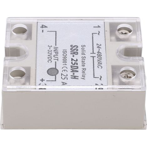 Halbleiterrelais, 1-phasig, SSR, Spannungsregelung, 25 A, AC 24–480 V, Steuerspannung 3–32 V DC (1/5)