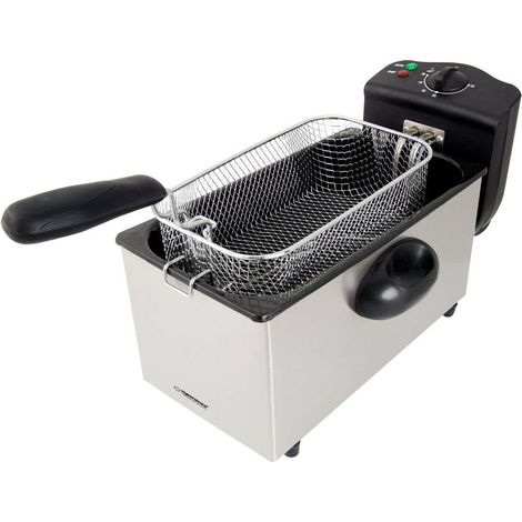 Northix Esperanza EKG010 Friggitrice Inox 3 Litri Potente