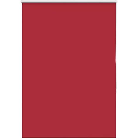Maison Exclusive - Estor Enrollable Opaco Rojo 100x175 cm Tela An