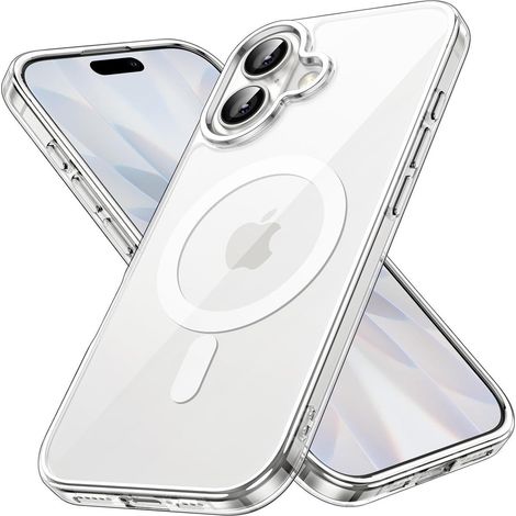 Handyhülle iPhone 17 MagSafe Stoßfest Antikratzer Durchsichtig (1/5)
